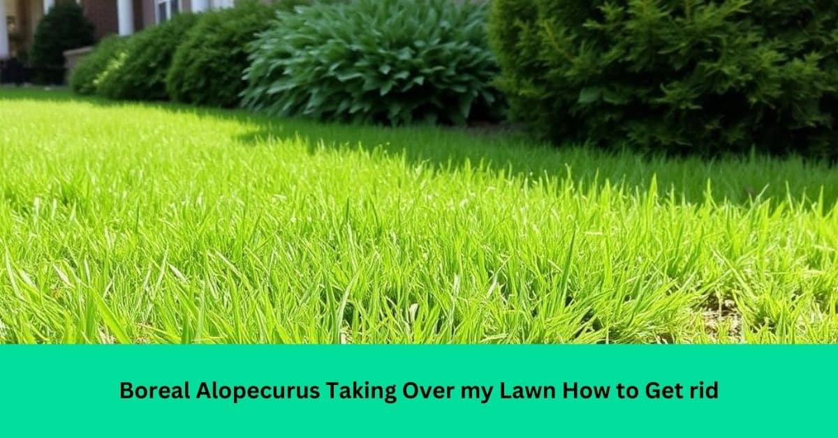 Boreal Alopecurus Taking Over my Lawn How to Get rid