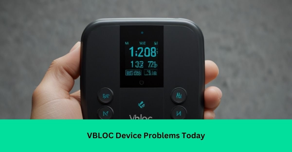 VBLOC Device Problems Today